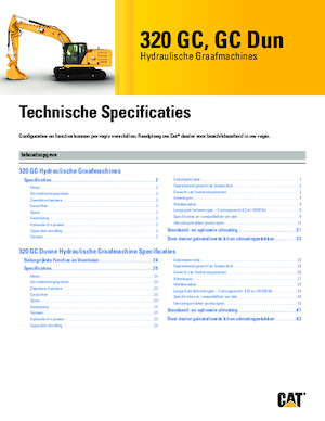 Гусеничні екскаватори Caterpillar 320GC