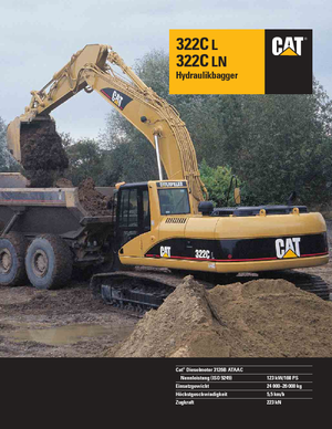 Гусеничні екскаватори Caterpillar 322 CLN