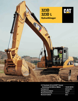 Гусеничні екскаватори Caterpillar 323D L