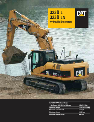 Гусеничні екскаватори Caterpillar 323D L