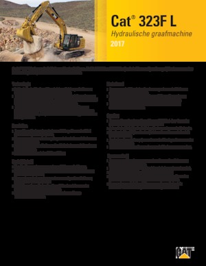 Гусеничні екскаватори Caterpillar 323E L