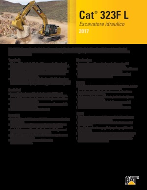 Гусеничні екскаватори Caterpillar 323F L