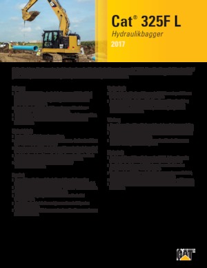 Гусеничні екскаватори Caterpillar 325F L