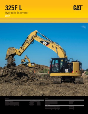 Гусеничні екскаватори Caterpillar 325F L