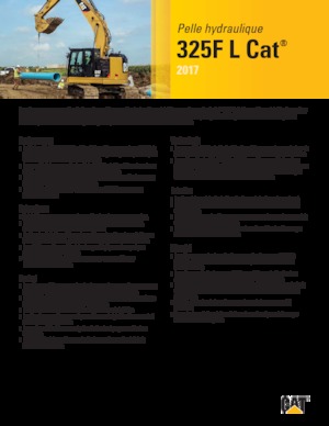 Гусеничні екскаватори Caterpillar 325F L