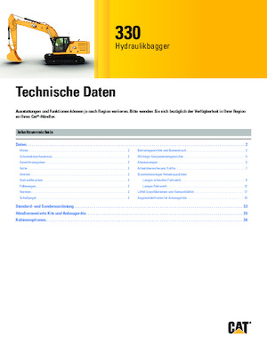 Гусеничні екскаватори Caterpillar 330