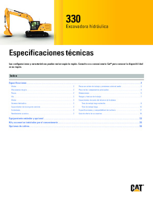 Гусеничні екскаватори Caterpillar 330