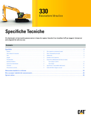 Гусеничні екскаватори Caterpillar 330