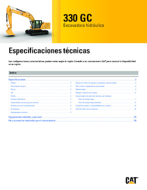 Гусеничні екскаватори Caterpillar 330 GC