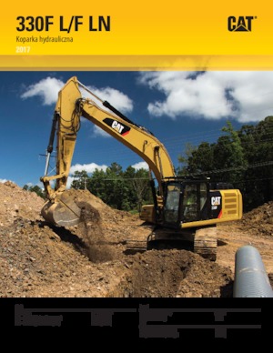 Гусеничні екскаватори Caterpillar 330F L