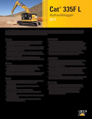 Гусеничні екскаватори Caterpillar 335F L
