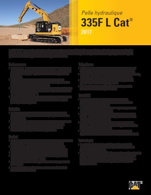 Гусеничні екскаватори Caterpillar 335F L