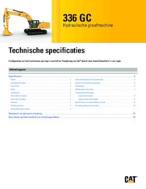 Гусеничні екскаватори Caterpillar 336 GC