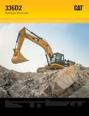 Гусеничні екскаватори Caterpillar 336D2