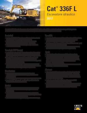 Гусеничні екскаватори Caterpillar 336F L