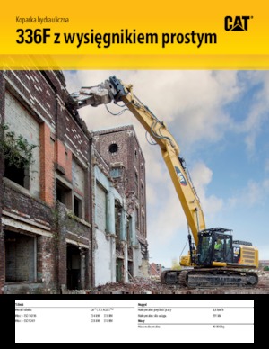 Гусеничні екскаватори Caterpillar 336F L