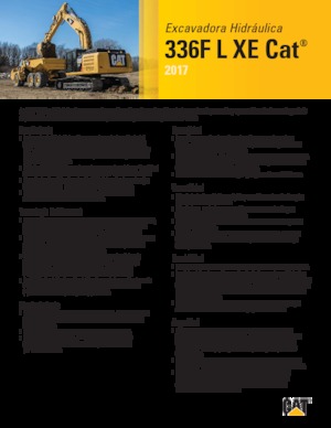 Гусеничні екскаватори Caterpillar 336F L XE