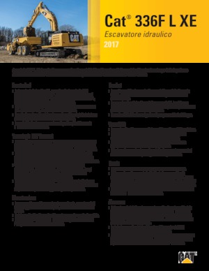 Гусеничні екскаватори Caterpillar 336F L XE