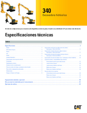Гусеничні екскаватори Caterpillar 340