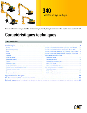 Гусеничні екскаватори Caterpillar 340