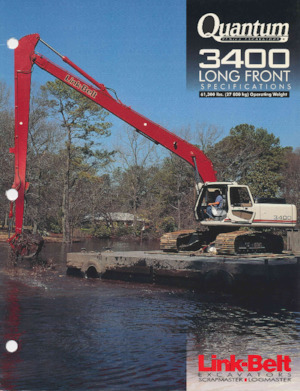 Гусеничні екскаватори Link-Belt 3400 Long Front