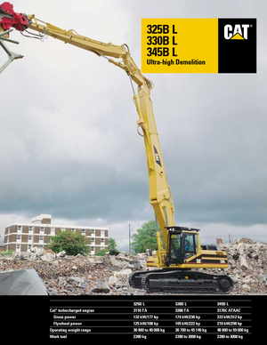 Гусеничні екскаватори Caterpillar 325 B LN