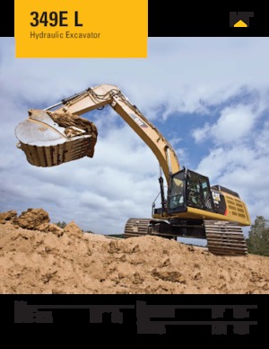 Гусеничні екскаватори Caterpillar 349E