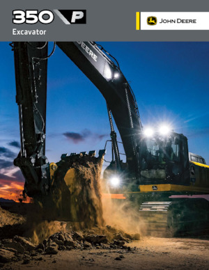 Гусеничні екскаватори John Deere Construction 350 P