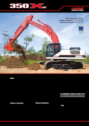 Гусеничні екскаватори Link-Belt 350 X2