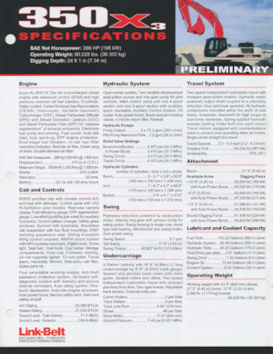 Гусеничні екскаватори Link-Belt 350 X3