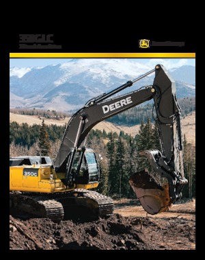 Гусеничні екскаватори John Deere Construction 350G LC