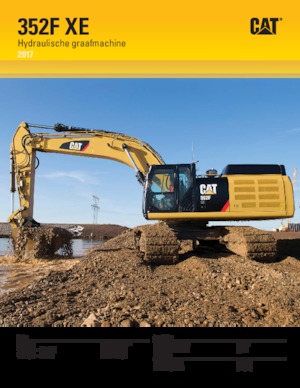 Гусеничні екскаватори Caterpillar 352F XE