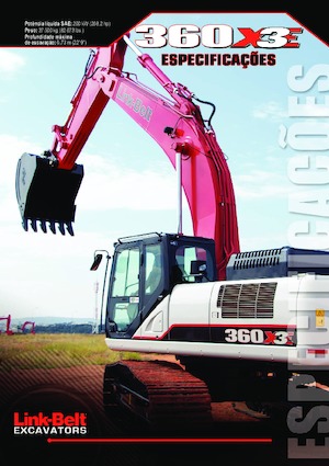 Гусеничні екскаватори Link-Belt 360 X3E