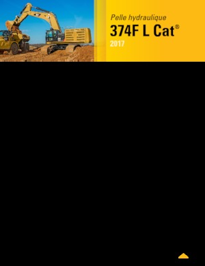 Гусеничні екскаватори Caterpillar 374F L