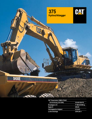Гусеничні екскаватори Caterpillar 375 L