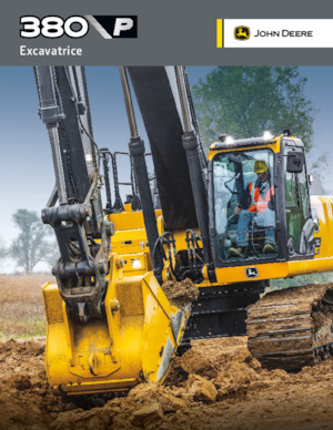 Гусеничні екскаватори John Deere Construction 380 P