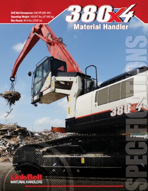 Гусеничні екскаватори Link-Belt 380 X4 MH
