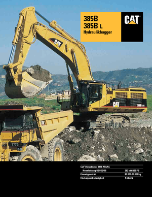 Гусеничні екскаватори Caterpillar 385 B L