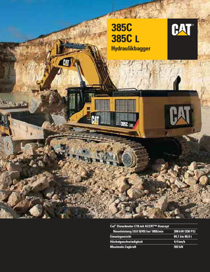Гусеничні екскаватори Caterpillar 385C L