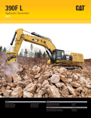 Гусеничні екскаватори Caterpillar 390F L