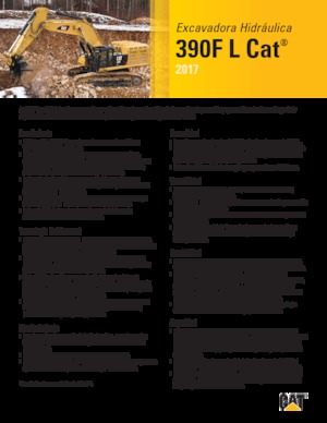 Гусеничні екскаватори Caterpillar 390F L