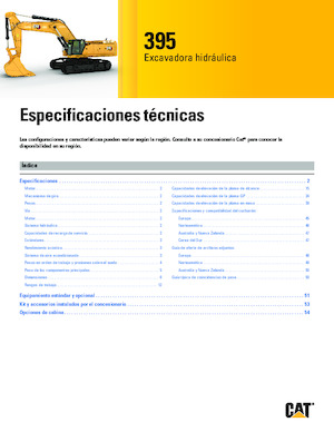 Гусеничні екскаватори Caterpillar 395