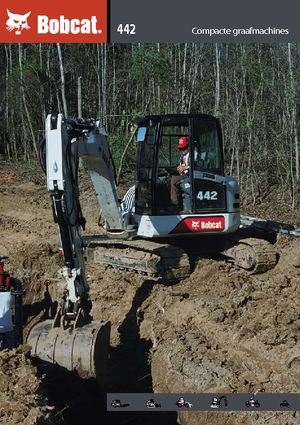 Гусеничні екскаватори Bobcat 442