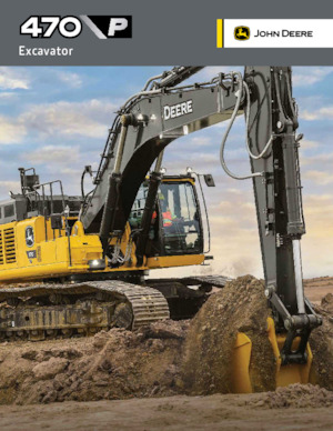 Гусеничні екскаватори John Deere Construction 470 P