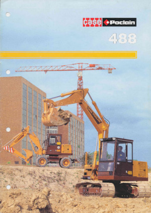 Гусеничні екскаватори Case Poclain 488 CL