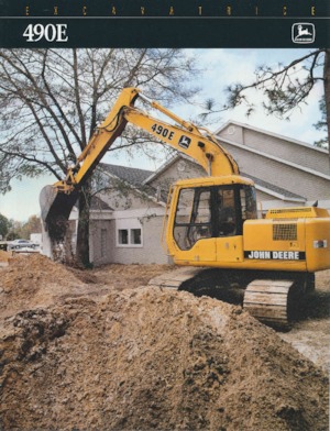Гусеничні екскаватори John Deere Construction 490E