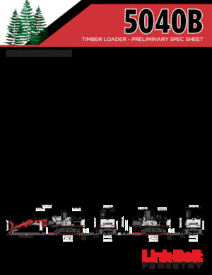Гусеничні екскаватори Link-Belt 5040B TL