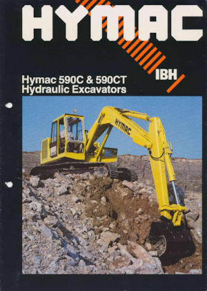 Гусеничні екскаватори Hymac 590C