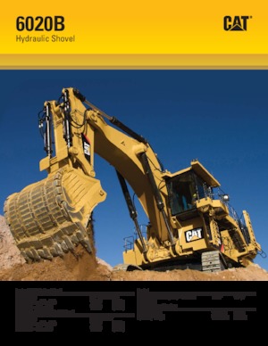 Гусеничні екскаватори Caterpillar 6020B