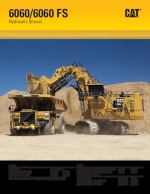 Гусеничні екскаватори Caterpillar 6060